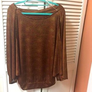 NEW LISTING Sparkly Blouson Top